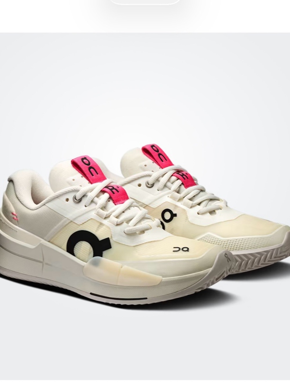 On Tennis Roger Pro 2 Clay White Tennis